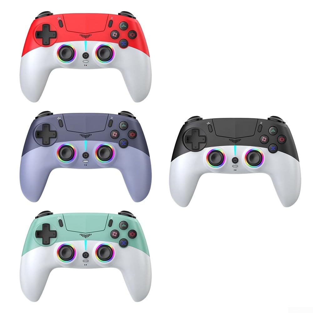 Pour manette de jeu PS5 avec lumières LED micro ABS