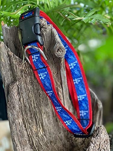dodgers dog collar