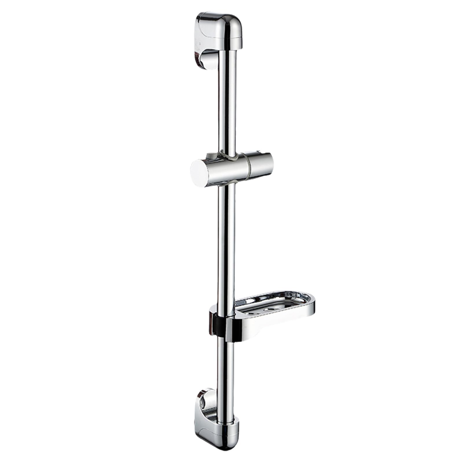 Not Drill Adjustable Shower Head Holder Steel Handheld Shower Brackets Heights Adjustable Holder for Slide Handle Bathroom Accessories