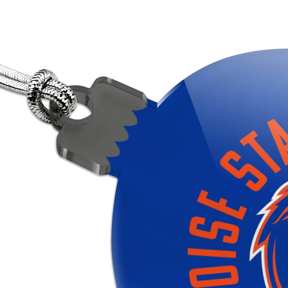 GRAPHICS & MORE Boise State University Broncos Logo Acrylic Christmas Tree Holiday Ornament