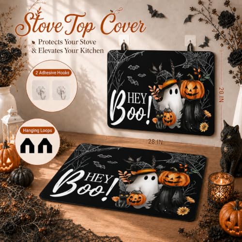 Image of Boo Stove Top Cover for Electric Stove, 28x20 inch
