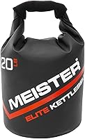 Meister Elite 20lb Portable Sand Kettlebell - Soft Fillable Sandbag for Travel, Home Workouts & Versatile Training
