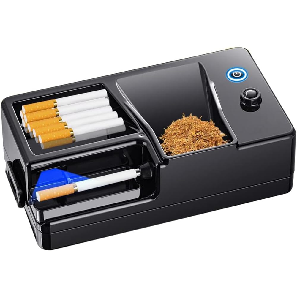 YDHSIKK Cigarette Rolling Machine, Cigarette Injector Machine Rechargeable Induction Cigarette Maker(8.0mm)