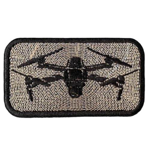 Klett Patch Militär, ‘Drohne’Patches, Bestickte Aufnäher, Baseballkappe Jack Dekorativer Taktik Lustig Klettpatches