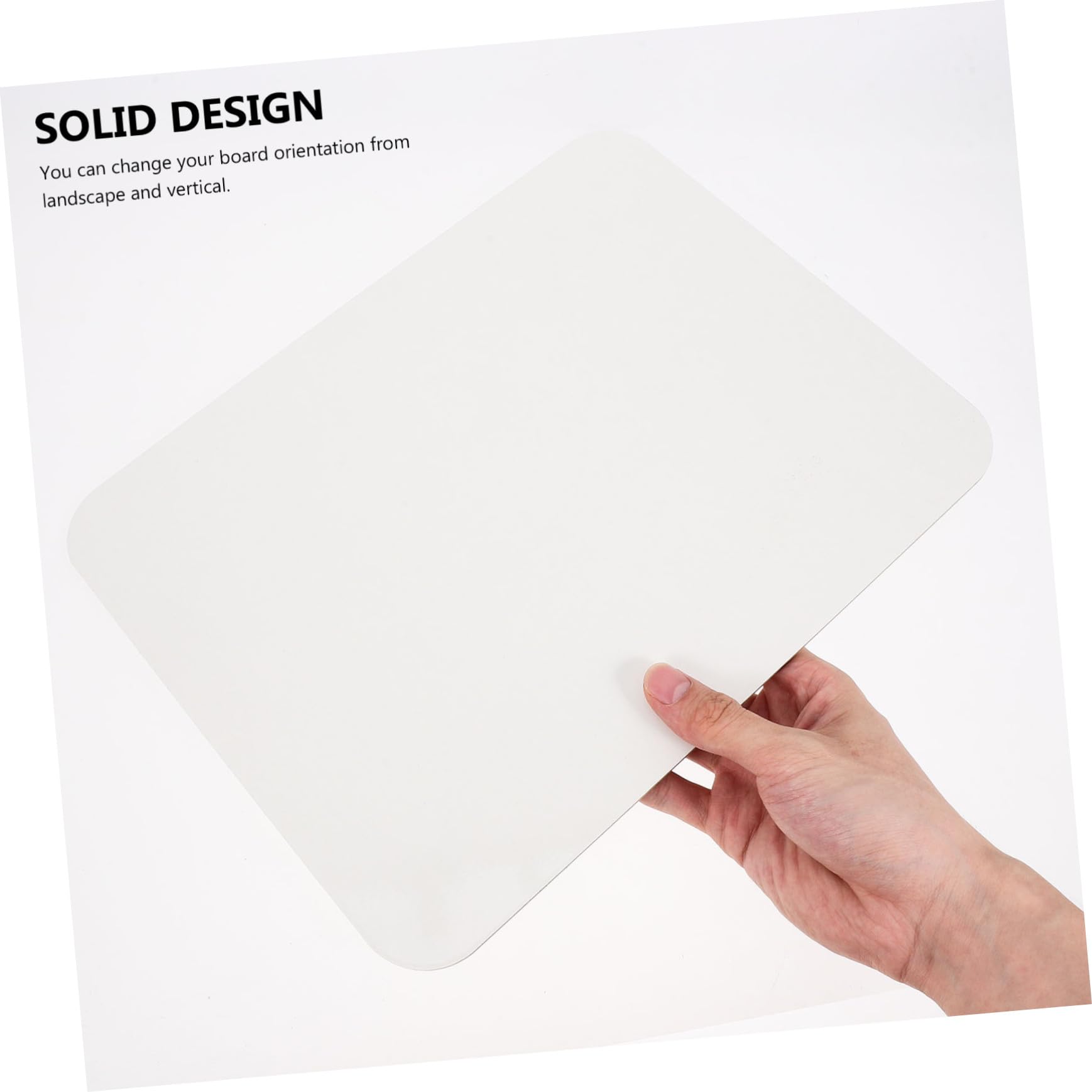 5 Stück-pack Tisch Memoboards aus Faser Doppelseitige Schreibtafeln Abwischbar und Leicht zu Reinigen für Büro und Homeoffice