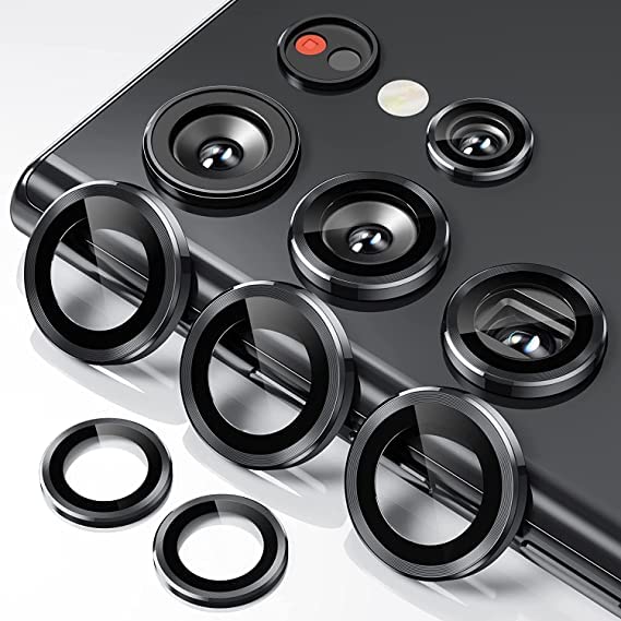 See full amazon price history chart for The Little Shop Camera Lens Protector For Samsung Galaxy S23 Ultra | Camera Lens Protector Tempered Glass Glossy Finish,Alloy Metal Camera Ring For Samsung Galaxy S23 Ultra (Black) The Little Shop Camera Lens Protector For Samsung Galaxy S23 Ultra | Camera Lens Protector Tempered Glass Glossy Finish,Alloy Metal Camera Ring For Samsung Galaxy S23 Ultra (Black) (B0C1VTQFST) Amazon Price History, Amazon Price Tracker