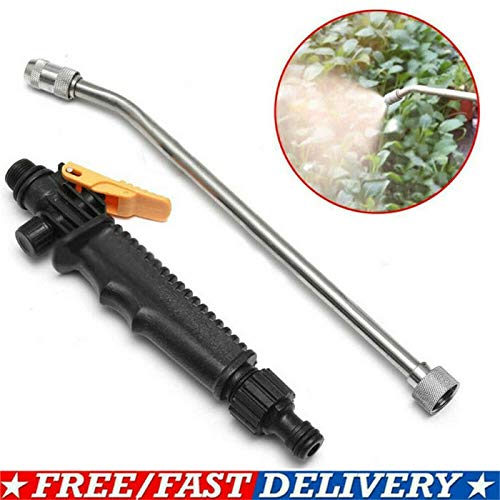 Nuovo Multifuncional ad Alta Pressione di Alimentazione della Pistola dello spruzzo d'Acqua ugello Car Wash Giardino d'innaffiatura di irrigazione e Oggetti for Pulizia (Color : 30cm)