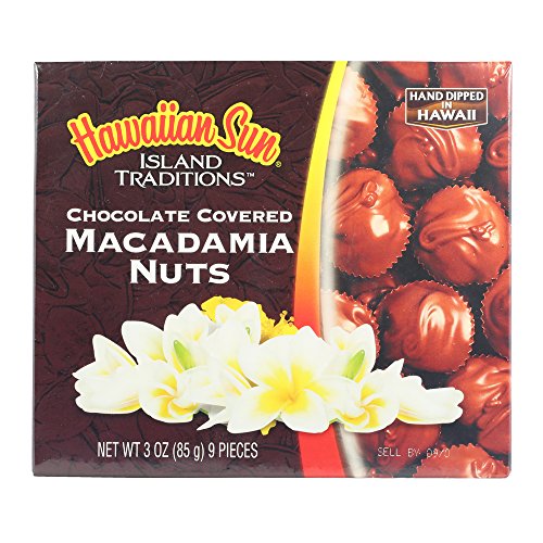 Hawaiian Sun Chocolate Covered Macadamia Nuts 3 Oz Box image 3