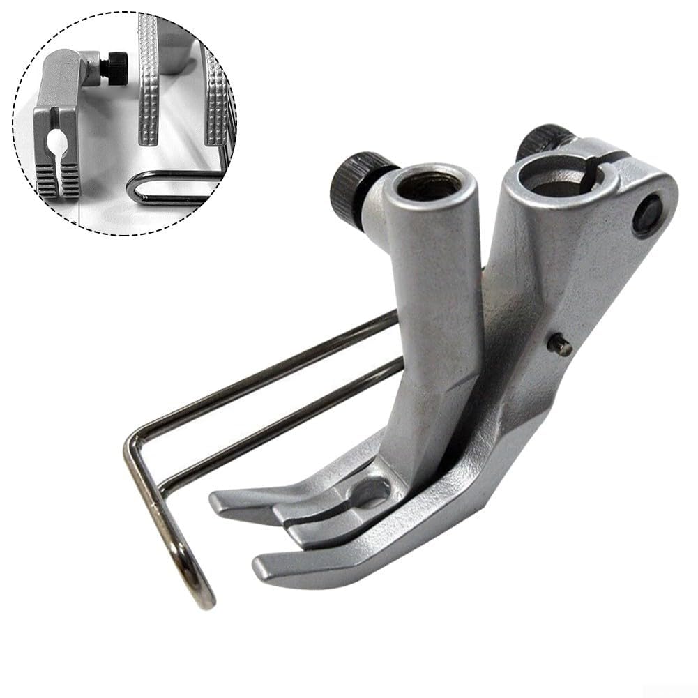 Hochleistungs-Nähfuß-Set für Durkopp Adler Nähmaschinen inkl, 5 x 8 mm schmaler Fuß für 367, 467, 767, 867, 1767 Modelle, Eisen