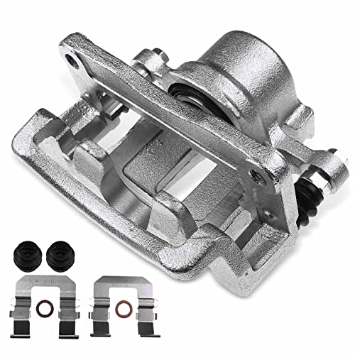 A-Premium Disc Brake Caliper Assembly with Bracket Compatible with Select Suzuki Models - XL-7 2007 2008 2009, V6 3.2L/V6 3.6L, Sport Utility - Rear Left Driver Side