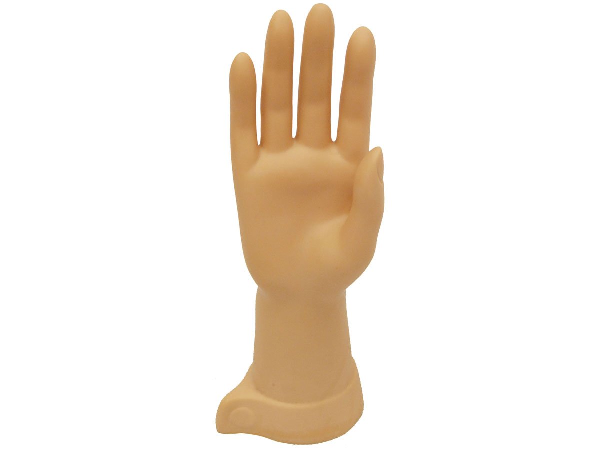 Roxy Display(JW-JS02_2 Units) Plastic Male Right Hand Display, 2 pcs
