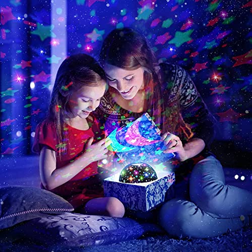 Image of Star Night Light Projector for Kids | 12 Color Changing