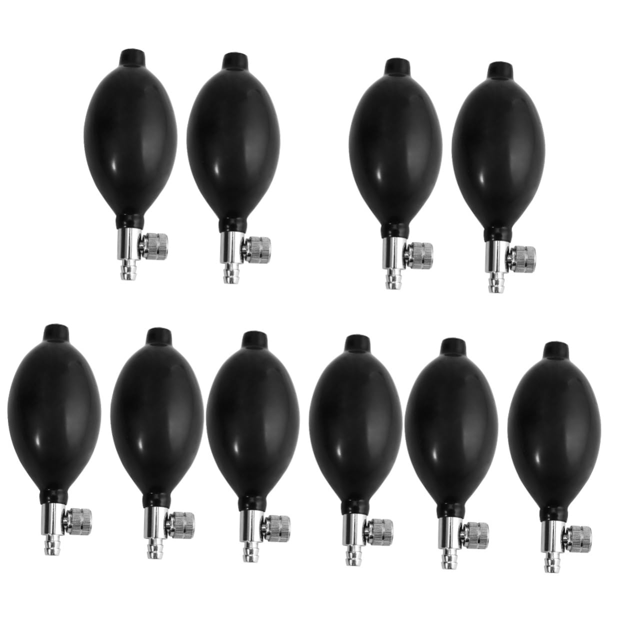 Réponse Main 10 Pièces Manuel Du Sphygmomanomètre Poire De Gonflage En Latex Tensiomètre Ampoule Vintage Bulbes De Latex Ballon Gonflable Balle Moniteur De Pression Sanguine