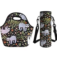 Algopix Similar Product 4 - Coloranimal Sloth Flower Pattern