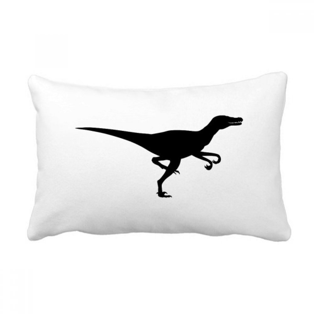 Coussin lombaire os de dinosaure oreiller canapé multicolore 16x24