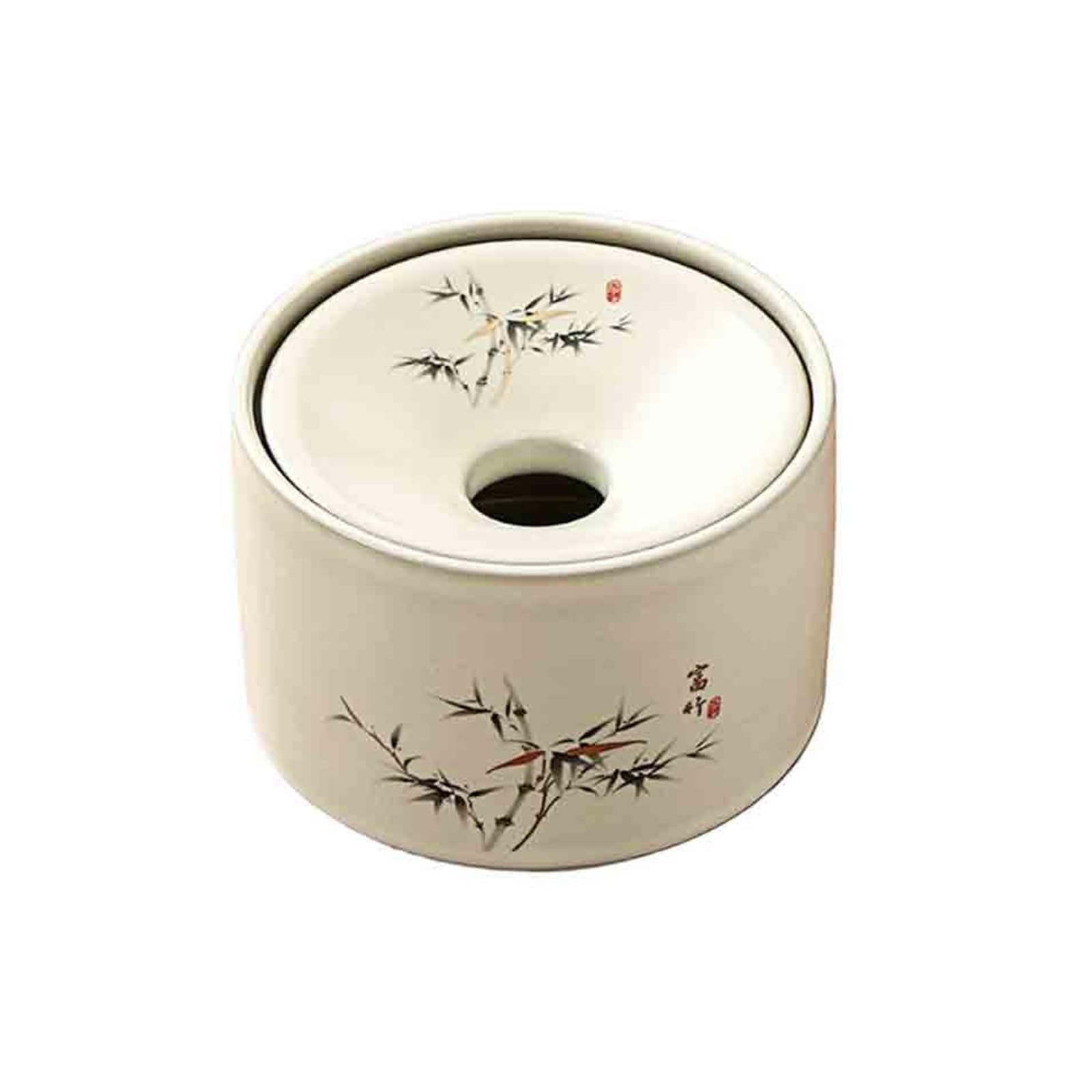 Cendrier entonnoir céramique anti-poussière et coupe-vent pour table ronde