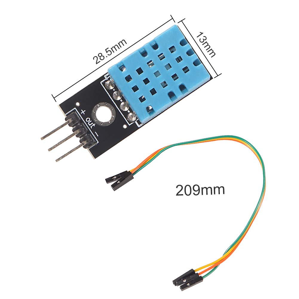 Sensori Di Umidità E Temperatura Per Arduino E Raspberry Pi - 5 Pezzi, Digitale, Range 0-50°C E 20-90% RH - Foto 3