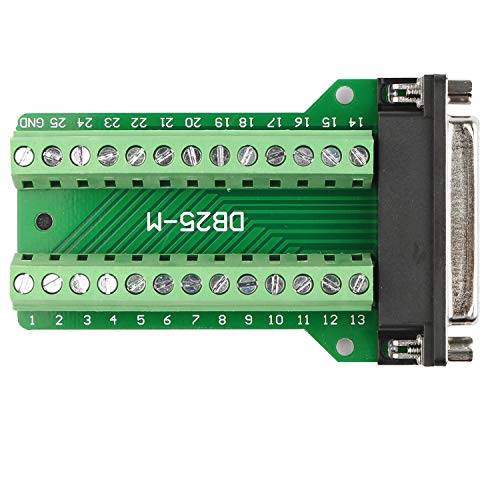 Conector conector D-sub DB25 hembra sin soldadura para placa miniatura 2