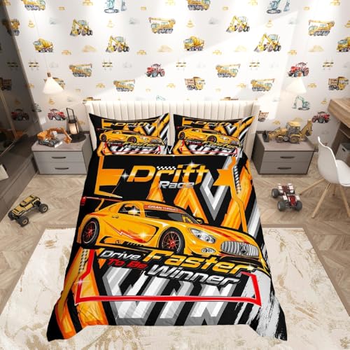 Loussiesd Juego de ropa de cama deportiva