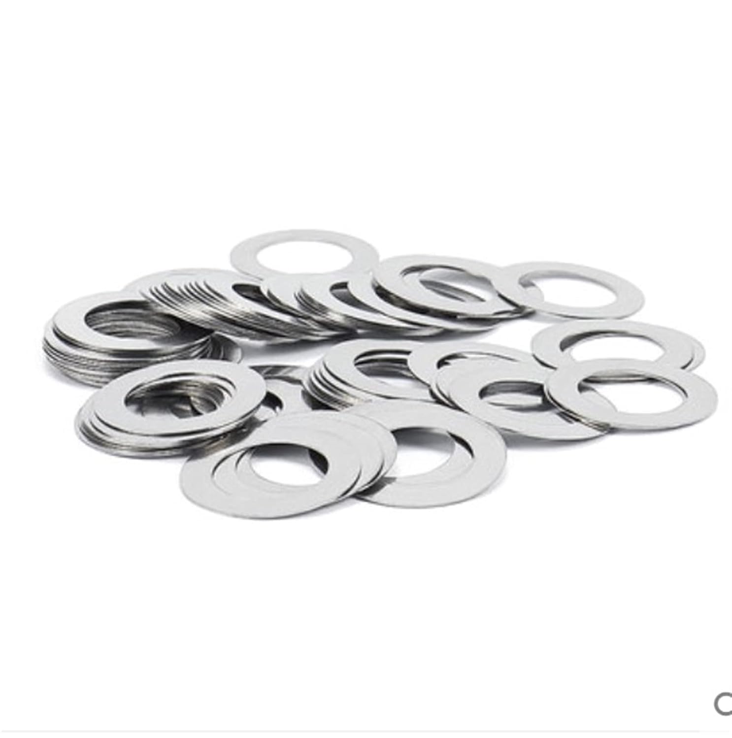 100PCS Stainless Steel Flat Washer Ultrathin Gasket Thin Shim M9 M10, Good wear Resistance(9 * 13 * 0.2mm 100pcs)