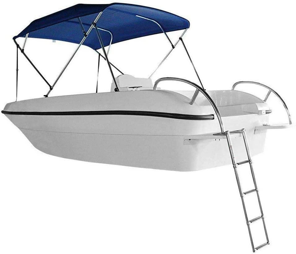 Échelle de bateau pliable télescopique marches pour entrée arrière