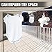12PCS Laundry Hanging Hooks with Clips Boot Hanger Heavy Duty Clothes Pins, Portable Metal Drying Clip for Bras, Socks, Towels, Underwear