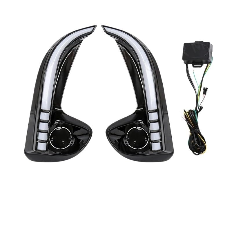 Turn Signal Lights Car Front Bumper LED Daytime Running Light Turn Signal Fog Lamp For Yaris For Vios 2020 2021 2022