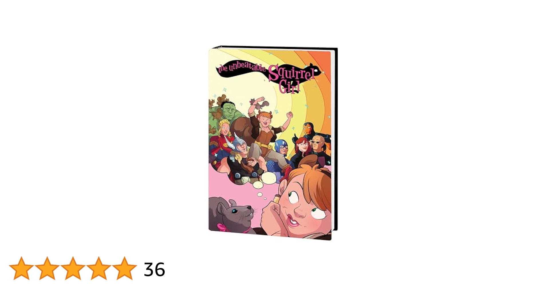 Tara books / THE SQUIRREL’S DREAM ポスター The Unbeatable Squirrel Girl Omnibus: North, Ryan, Marvel