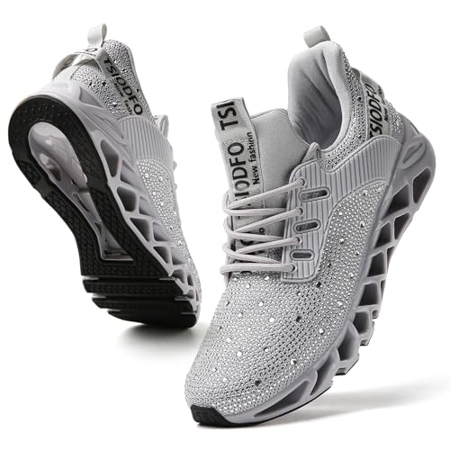 Image of SKDOIUL Women's Athletic Tennis Walking Shoes Fashion Sport Running Sneakers