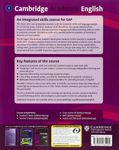 Cambridge Academic English B2 Upper Intermediate Student's Book (Cambridge Academic English Course) - Image 2