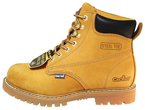 Cactus Men's 611S Leather Work Boots2