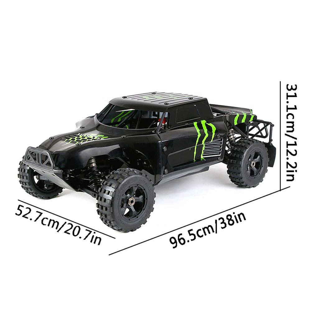 1/5 Escala 2.4G Coche De Control Remoto 4WD Vehículo Todoterreno con Control Remoto 32CC Coche RC con Combustible Inversión con Un Solo Clic Carreras Todo Terreno Hobby para Adultos Regalos