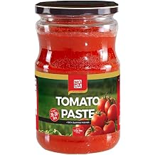 Moda Food Tomato Paste | Premium Concentrated Tomato Paste 1.54 lbs - 700gr | 100% Summer Harvest | 36-38 Brix | Rich Mediterranean Tomato Puree for Pasta Sauce, Pizza, Soups, Stews & Cooking Pack of 1