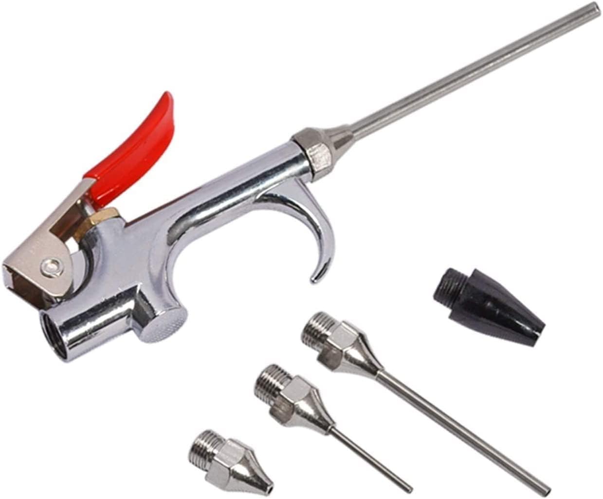 Airbrush Kit 5pcs/Set Blow Airbrush Metal Tool Kit Blowing Dust Gun Tool Accessories for Nail Art, Makeup, Painting, and Cake Decorati