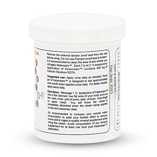 Kelacream Edta Heavy Metal Detox Cream #TOP1
