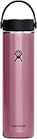 Vista 3 de Hydro Flask 24 Oz Botella de agua ligera de la serie Trail de boca ancha con tapa Flex Tourmaline - Botella de agua para senderismo