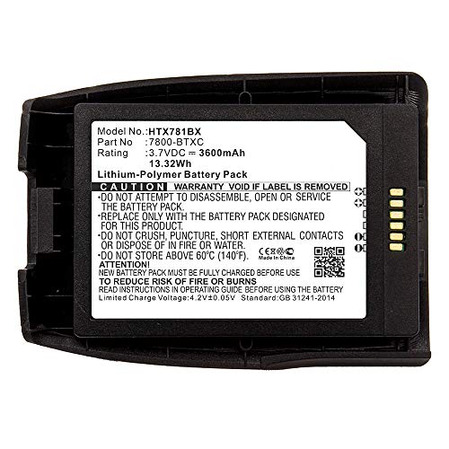 Subtel® Batteria sostitutiva per Honeywell Dolphin...