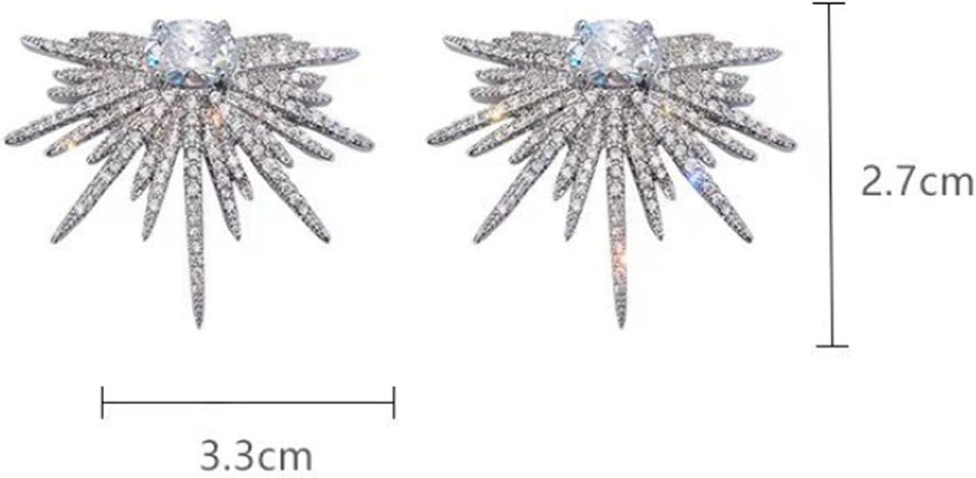 Vintage Rhinestone Statement Earrings Luxury Stars Drop Earrings Rhinestone Punk Earrings Boho Vintage Earrings for Women Jewelry - Image 4