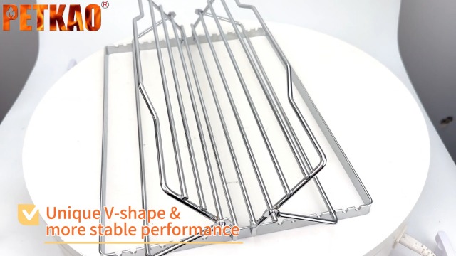 Watch Adjustable Poultry Rack, Turkey Rack for Ovens and Others on ...