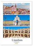 Lissabon - ein Traumreiseziel (Wandkalender 2023 DIN A2 hoch), Calvendo Monatskalender - Nina Schwarze 