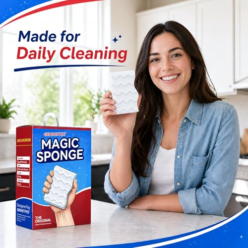 Gennethly 3X Density Magic Sponge Eraser 20-pack — view 2