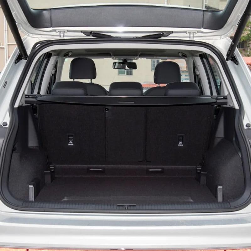 Vanit Kofferraumabdeckung passend für VW Tiguan Hutablage Laderaum Abdeckung einziehbar