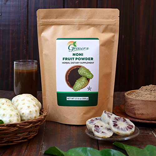 grenera organic noni fruit powder 1 lb 454 g  organic non  gmo gluten free