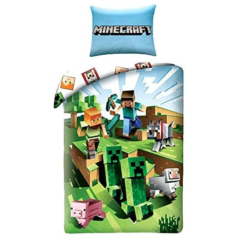 Parure de lit Minecraft Halantex Cover