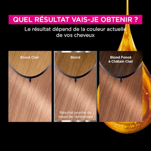 Coloration 8.12 Blond Cendré Irisé Sans Ammoniaque Vegan Olia Garnier La Boite De Coloration - vue 7