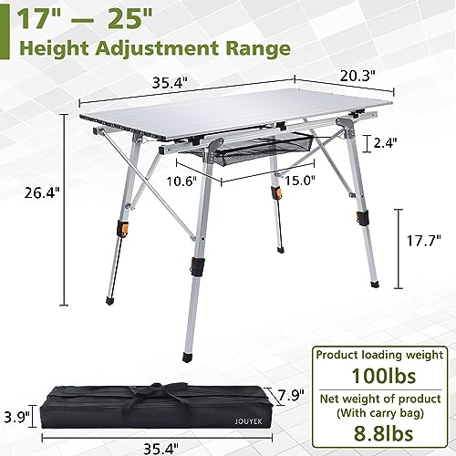 Jouyek JO-FCT-9053 Folding Table, Outdoor Camping Table thumb #1