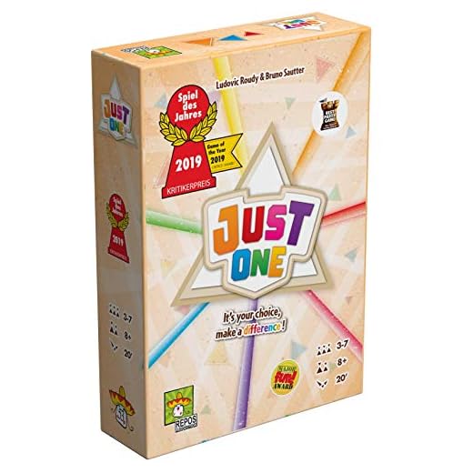 Asmodee Repos Production | Just One | Party Game | Ages 8+ | 3-7 Players | 20 Minute Playing Time