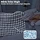 Winthome Gewichtsdecke mit Bettbezug 150x205cm 10.4kg, Weighted Blanket Lauschig, Anti Stress Therapiedecke, Schwere Decke zum Tiefen Schlafen und Bessere Erholung, Heavy Blanket (Weißes Muster)
