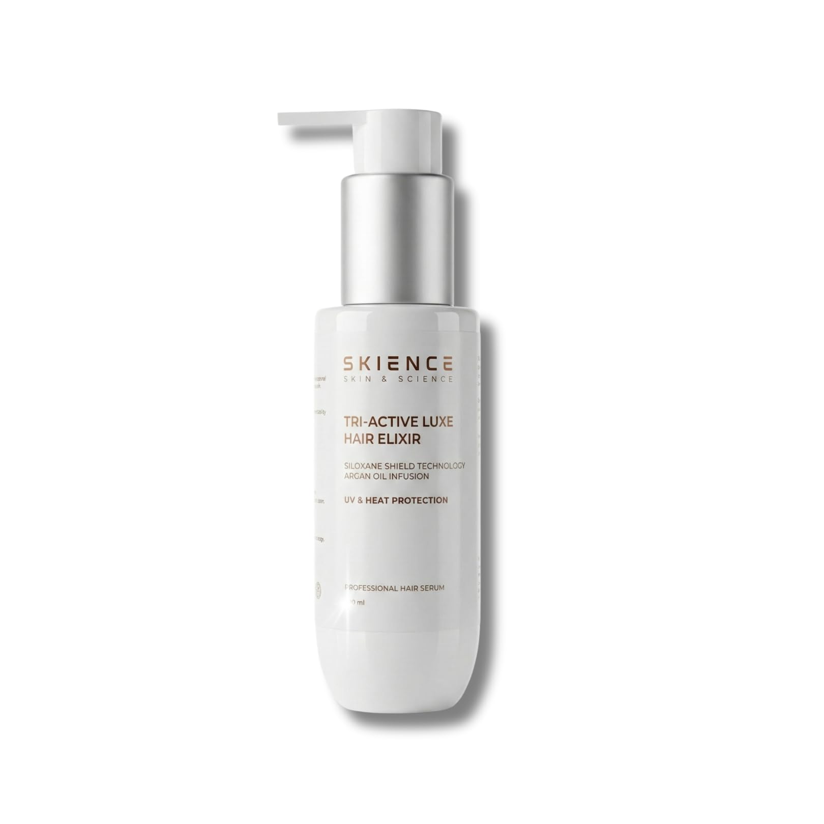 Tri-Active Luxe Professional Hair Serum | Argan Oil + Advanced Siloxane Complex | UV & Heat Protection | Anti-Frizz, Glossy Shine, Smooth & Silky Hair | Non-Sticky, Lightweight Serum for All Hair Types – 100ml-image-43