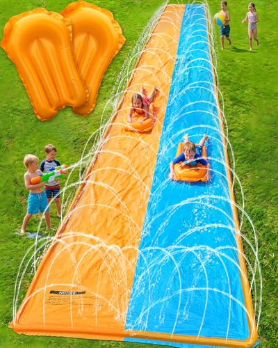 Spring Water 30FT Slip and Water Slide, Extra Long Slip n Water Slide for Kids and Adults...